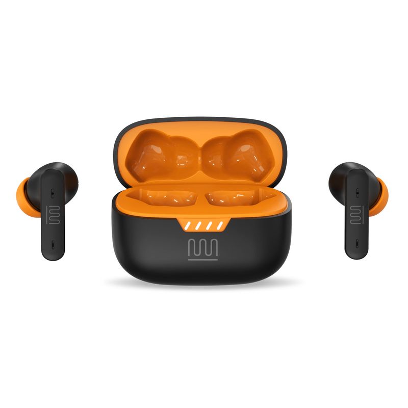 TV, Audio-Video si Foto - Portabile audio - Casti audio - Casti TWS In-Ear Wireless Electromures EM E3, Bluetooth 6.0, ANC+ENC, Game Mode, Microfon HD, 6H Autonomie, negru - Infinity.ro