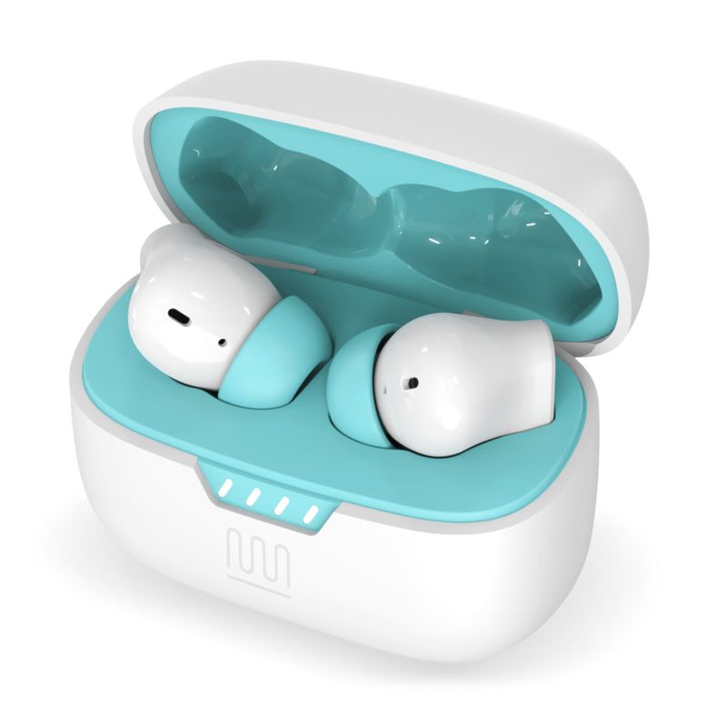 TV, Audio-Video si Foto - Portabile audio - Casti audio - Casti TWS In-Ear Wireless Electromures EM E3, Bluetooth 6.0, ANC+ENC, Game Mode, Microfon HD, 6H Autonomie, Alb - Infinity.ro