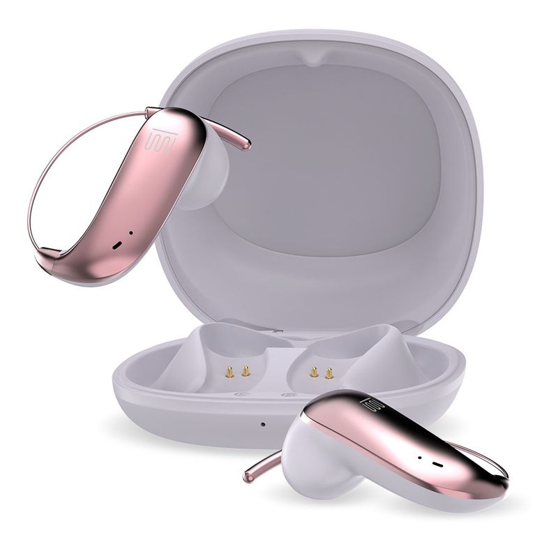 TV, Audio-Video si Foto - Portabile audio - Casti audio - Casti TWS Ear Hook Electromures EM E2, Bluetooth 6.0, Fixare Stabila, Control Tactil, Microfon HD, 8H Autonomie, Violet - Infinity.ro