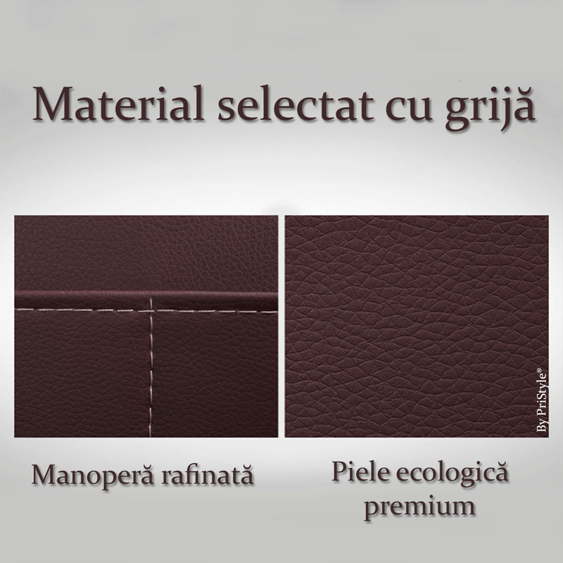 Auto si Moto - Piese auto si accesorii - Interior auto - Accesorii interior - Organizator Auto Multifunctional pentru Spatar Scaun, Suport Tableta, Suport Sticle, Bej - Infinity.ro