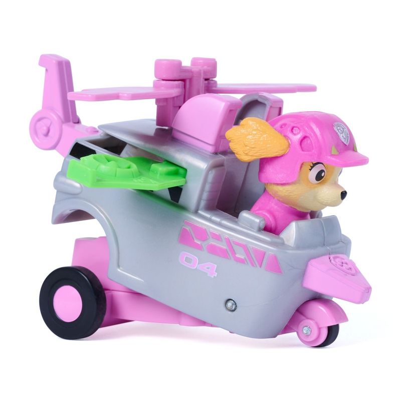 Jucarii, Copii si Bebe - Jucarii si jocuri - Figurine - PATRULA CATELUSILOR FILMUL CU DINOZAURI SET VEHICUL CU RAMPA SI FIGURINA SKYE - Infinity.ro