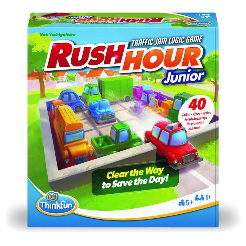 Jucarii, Copii si Bebe - Jucarii si jocuri - Jucarii & jocuri educative - Jocuri si jucarii educative - THINKFUN JOC EDUCATIV RUSH HOUR JUNIOR - Infinity.ro