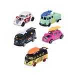 Jucarii, Copii si Bebe - Jucarii si jocuri - Vehicule si jucarii cu telecomanda - Masinute - MAJORETTE SET 5 MASINUTE METALICE VOLKSWAGEN 7.5CM - Infinity.ro