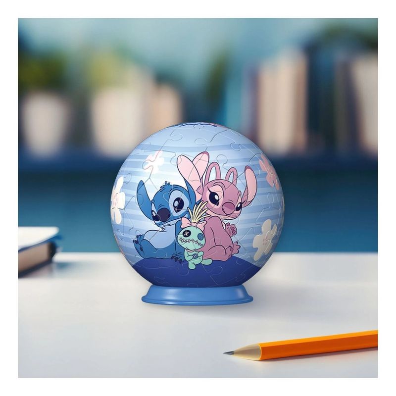 Jucarii, Copii si Bebe - Jucarii si jocuri - Jocuri si puzzle - Puzzle - PUZZLE 3D GLOB DISNEY STITCH - Infinity.ro