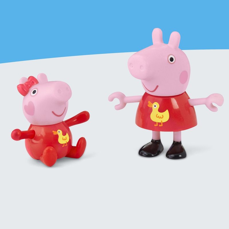 Jucarii, Copii si Bebe - Jucarii si jocuri - Figurine - Peppa Pig set Peppa si Evi in parcul de distractii - Infinity.ro