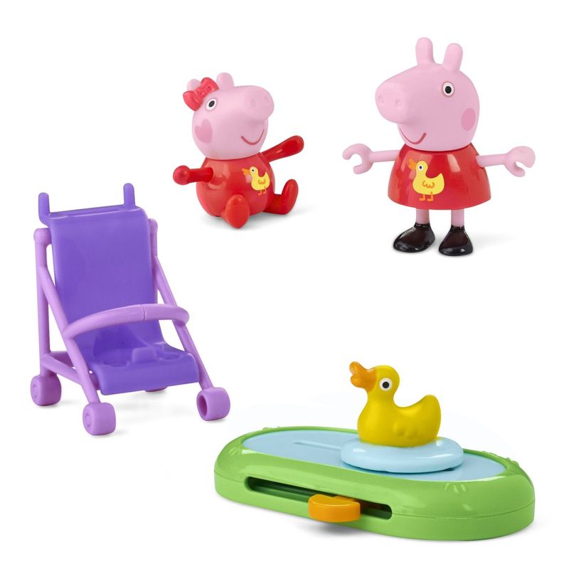Jucarii, Copii si Bebe - Jucarii si jocuri - Figurine - Peppa Pig set Peppa si Evi in parcul de distractii - Infinity.ro