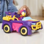 Jucarii, Copii si Bebe - Jucarii si jocuri - Figurine - Marvel Iron Man si prietenii sai uimitori set vehicul 2 in 1 si figurina Iron heart - Infinity.ro