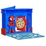 Jucarii, Copii si Bebe - Jucarii si jocuri - Figurine - Spidey si prietenii lui uimitori Marvel mini set pizzeria cu figurina si accesorii - Infinity.ro