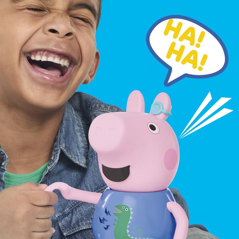 Jucarii, Copii si Bebe - Jucarii si jocuri - Jucarii & jocuri educative - Jucarii interactive - Peppa Pig figurina george interactiva canta si glumeste - Infinity.ro