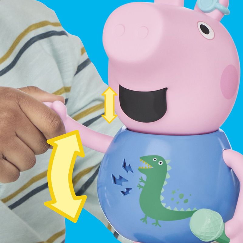 Jucarii, Copii si Bebe - Jucarii si jocuri - Jucarii & jocuri educative - Jucarii interactive - Peppa Pig figurina george interactiva canta si glumeste - Infinity.ro
