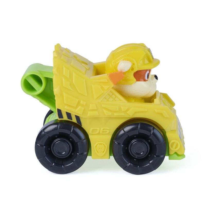 Jucarii, Copii si Bebe - Jucarii si jocuri - Figurine - Patrula catelusilor filmul cu dinozauri pup squad racers vehicul cu figurina rubble 6.5 cm - Infinity.ro