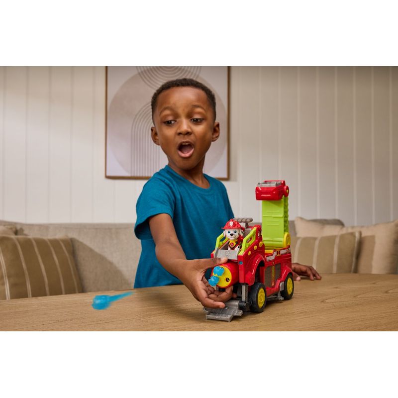 Jucarii, Copii si Bebe - Jucarii si jocuri - Figurine - Patrula catelusilor filmul cu dinozauri set vehicul dino de pompieri cu figurina marshall si accesorii - Infinity.ro