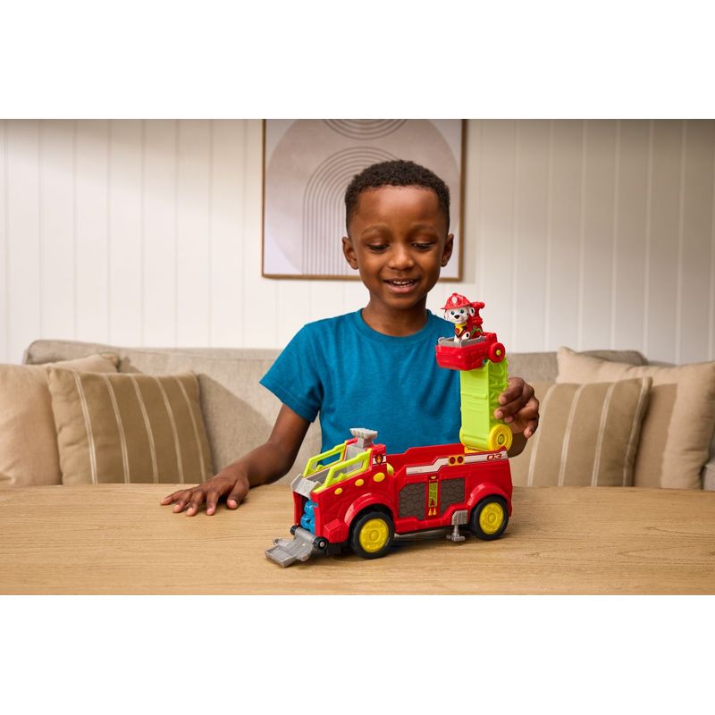 Jucarii, Copii si Bebe - Jucarii si jocuri - Figurine - Patrula catelusilor filmul cu dinozauri set vehicul dino de pompieri cu figurina marshall si accesorii - Infinity.ro