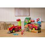 Jucarii, Copii si Bebe - Jucarii si jocuri - Figurine - Patrula catelusilor filmul cu dinozauri set vehicul dino de pompieri cu figurina marshall si accesorii - Infinity.ro