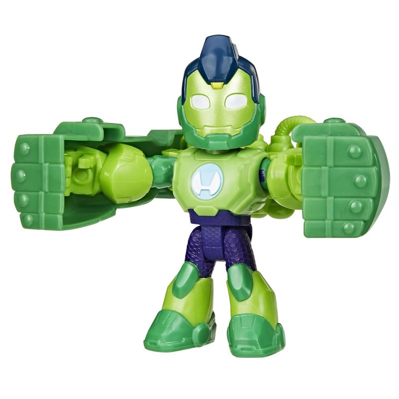 Jucarii, Copii si Bebe - Jucarii si jocuri - Figurine - Marvel Iron Man si prietenii sai uimitori figurina Iron Hulk 7.6 cm - Infinity.ro