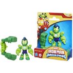 Jucarii, Copii si Bebe - Jucarii si jocuri - Figurine - Marvel Iron Man si prietenii sai uimitori figurina Iron Hulk 7.6 cm - Infinity.ro