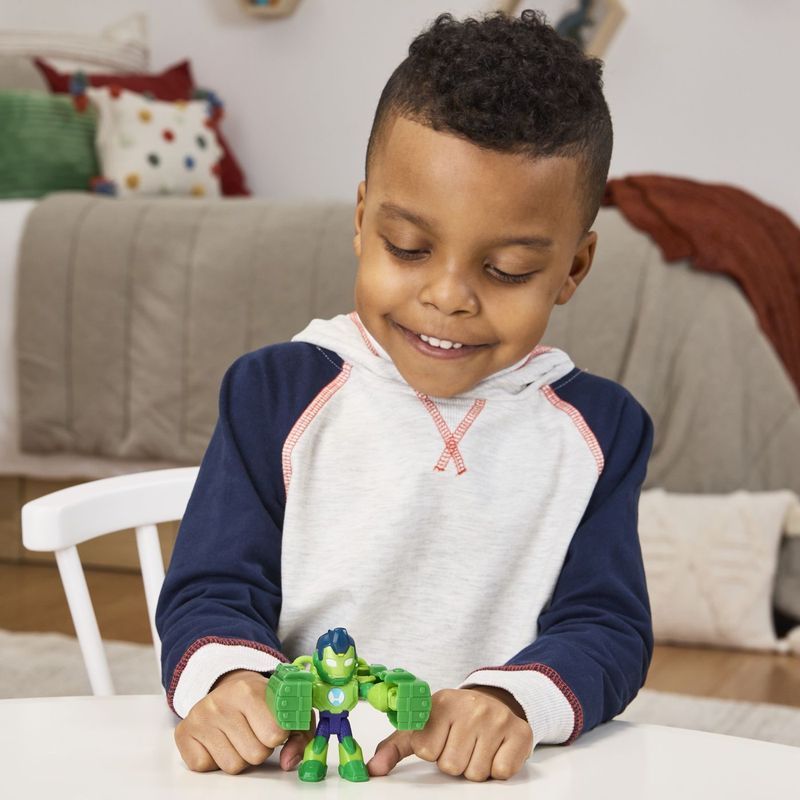 Jucarii, Copii si Bebe - Jucarii si jocuri - Figurine - Marvel Iron Man si prietenii sai uimitori figurina Iron Hulk 7.6 cm - Infinity.ro
