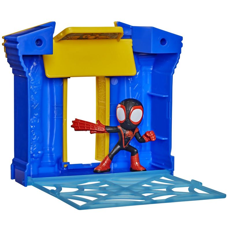 Jucarii, Copii si Bebe - Jucarii si jocuri - Figurine - Spidey si prietenii lui uimitori Marvel mini set banca cu figurina si accesorii - Infinity.ro