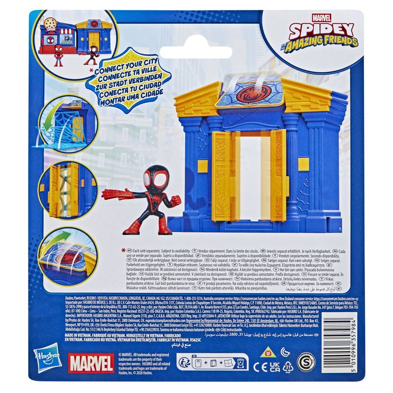 Jucarii, Copii si Bebe - Jucarii si jocuri - Figurine - Spidey si prietenii lui uimitori Marvel mini set banca cu figurina si accesorii - Infinity.ro