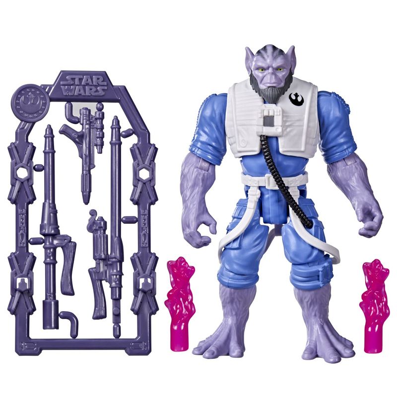 Jucarii, Copii si Bebe - Jucarii si jocuri - Figurine - Star Wars mandalorian si grogu action verse set figurina garazeb zeb orrelios si accesorii - Infinity.ro
