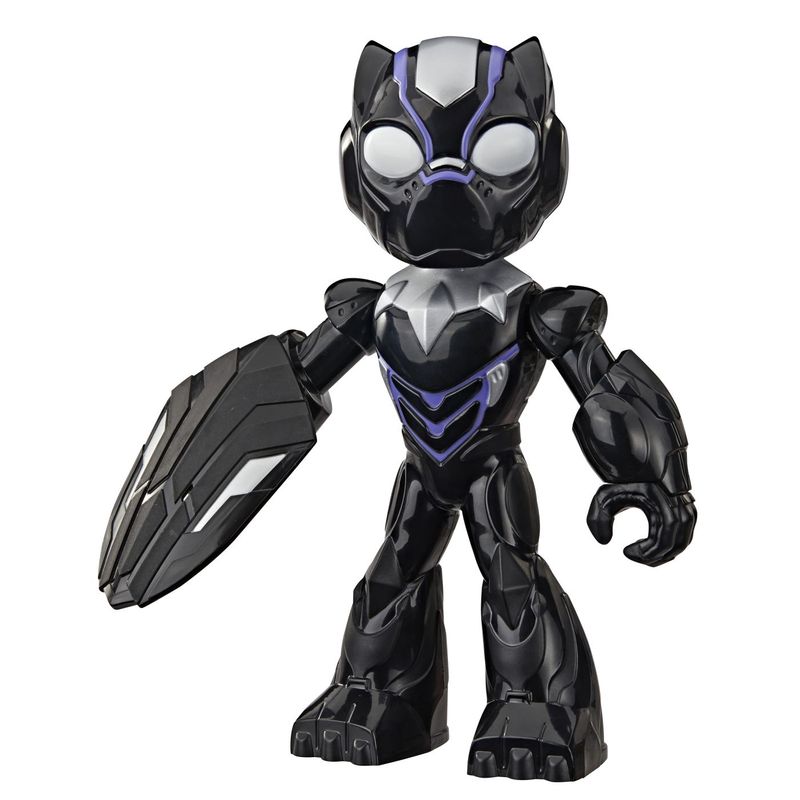 Jucarii, Copii si Bebe - Jucarii si jocuri - Figurine - Marvel Iron Man si prietenii sai uimitori figurina black panther 22 cm - Infinity.ro