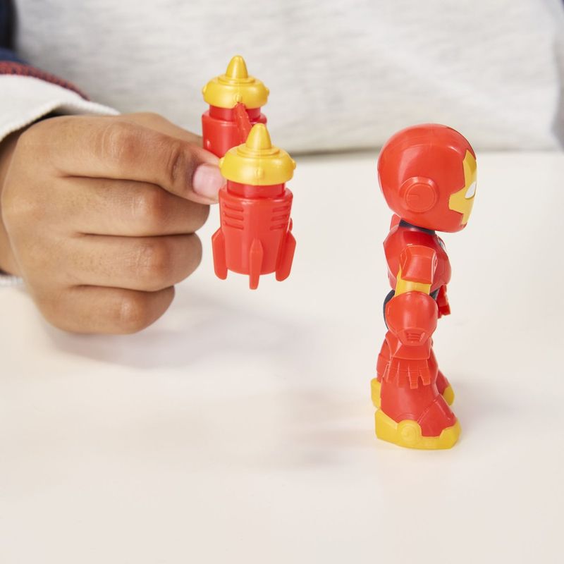 Jucarii, Copii si Bebe - Jucarii si jocuri - Figurine - Marvel Iron Man si prietenii sai uimitori figurina Iron Man 7.6 cm - Infinity.ro