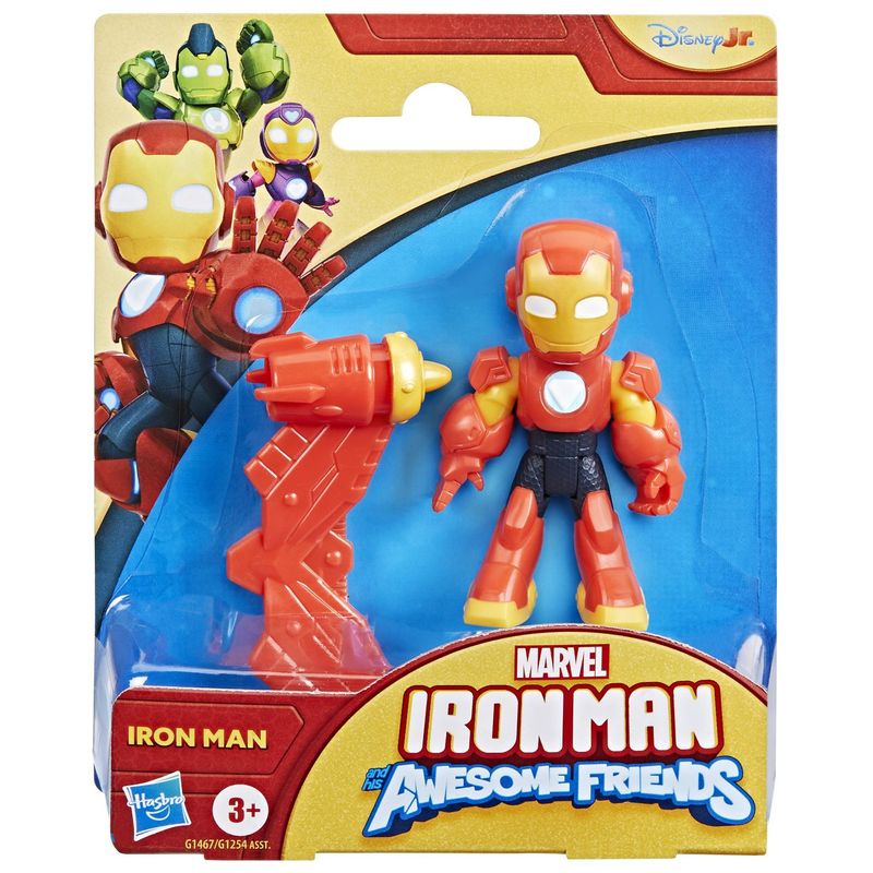 Jucarii, Copii si Bebe - Jucarii si jocuri - Figurine - Marvel Iron Man si prietenii sai uimitori figurina Iron Man 7.6 cm - Infinity.ro