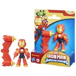 Jucarii, Copii si Bebe - Jucarii si jocuri - Figurine - Marvel Iron Man si prietenii sai uimitori figurina Iron Man 7.6 cm - Infinity.ro