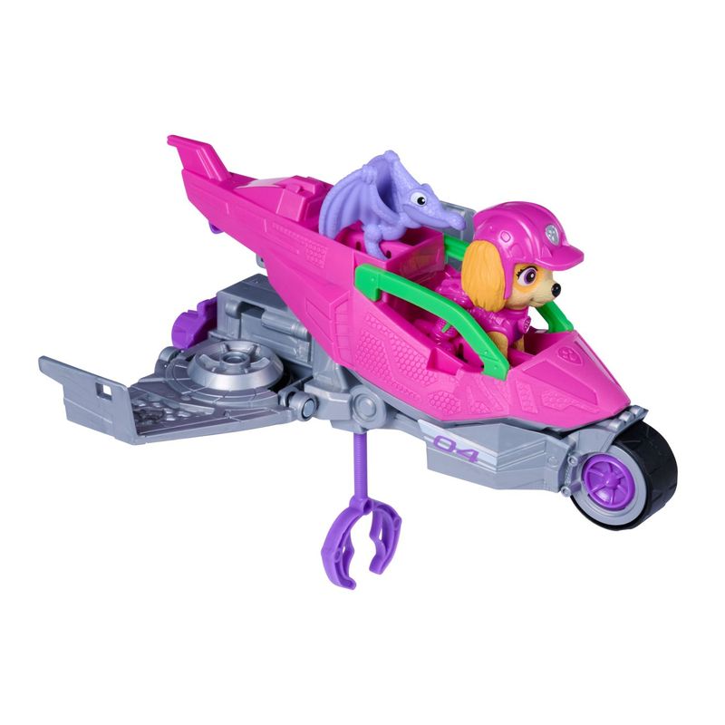 Jucarii, Copii si Bebe - Jucarii si jocuri - Figurine - Patrula catelusilor filmul cu dinozauri set dino vehicul avion cu figurina skye si accesorii 15 cm - Infinity.ro