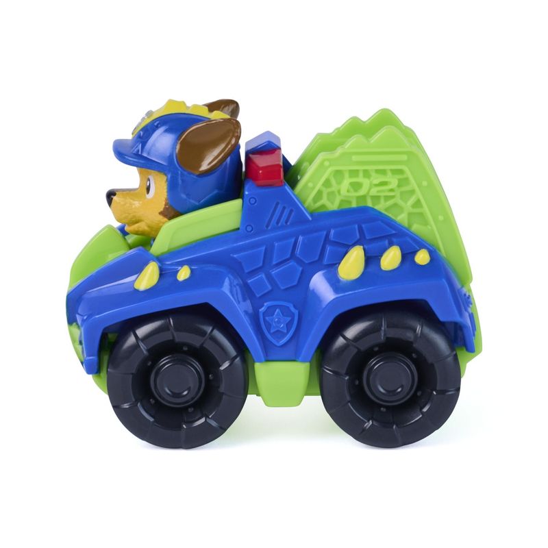 Jucarii, Copii si Bebe - Jucarii si jocuri - Figurine - Patrula catelusilor filmul cu dinozauri pup squad racers vehicul cu figurina chase 6.5 cm - Infinity.ro