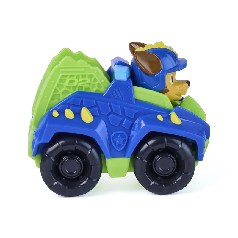 Jucarii, Copii si Bebe - Jucarii si jocuri - Figurine - Patrula catelusilor filmul cu dinozauri pup squad racers vehicul cu figurina chase 6.5 cm - Infinity.ro