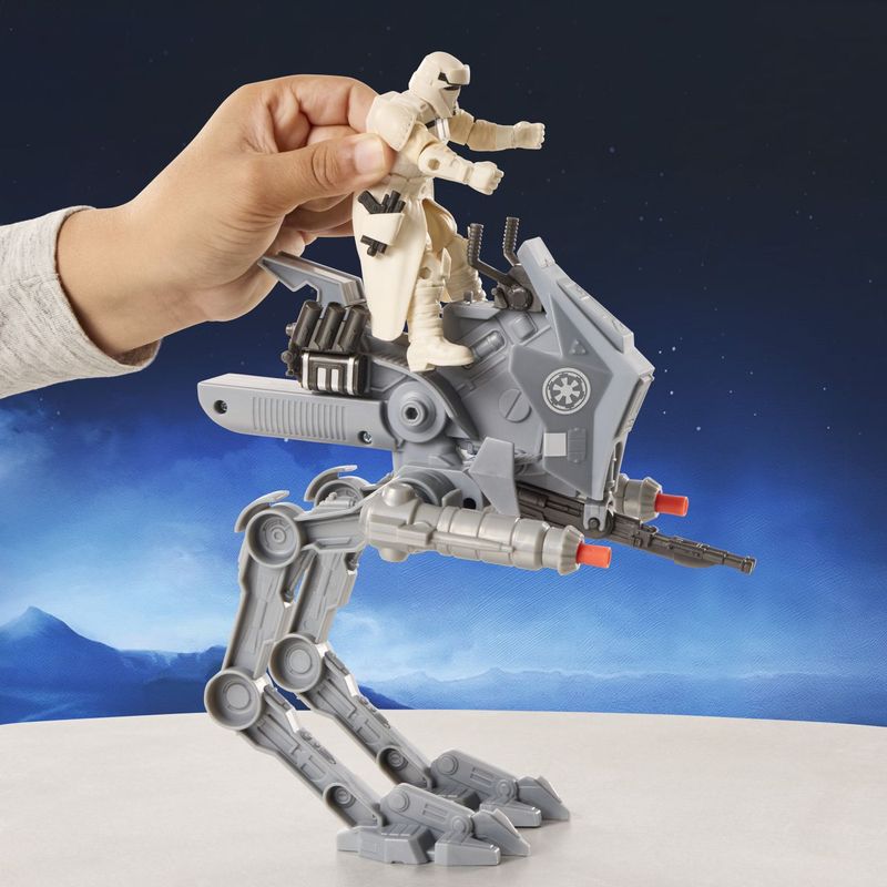 Jucarii, Copii si Bebe - Jucarii si jocuri - Figurine - Star Wars mandalorian si grogu action verse set figurina imperial driver si vehicul ar rt cu accesorii - Infinity.ro