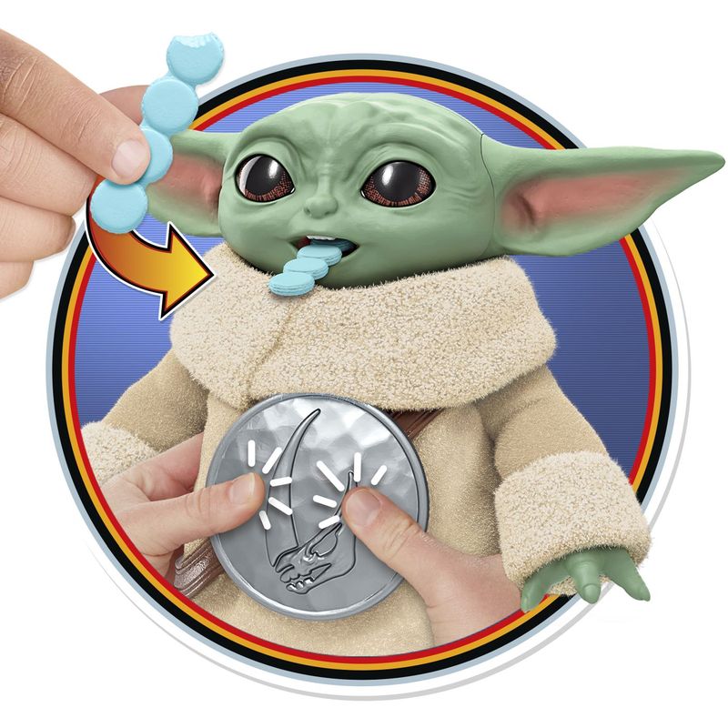 Jucarii, Copii si Bebe - Jucarii si jocuri - Figurine - Star Wars mandalorian si grogu set figurina grogu si accesorii gustari 16.5 cm - Infinity.ro