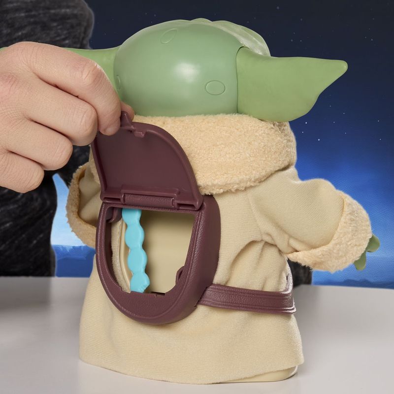 Jucarii, Copii si Bebe - Jucarii si jocuri - Figurine - Star Wars mandalorian si grogu set figurina grogu si accesorii gustari 16.5 cm - Infinity.ro