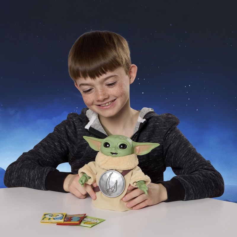 Jucarii, Copii si Bebe - Jucarii si jocuri - Figurine - Star Wars mandalorian si grogu set figurina grogu si accesorii gustari 16.5 cm - Infinity.ro