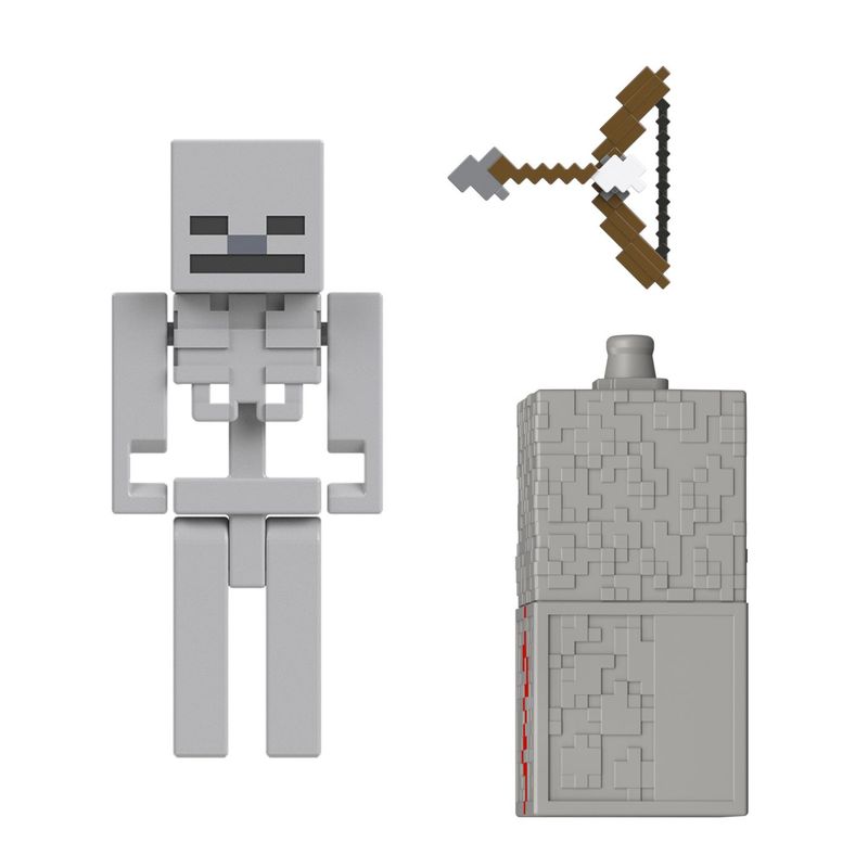 Jucarii, Copii si Bebe - Jucarii si jocuri - Figurine - Minecraft craft a block figurina skeleton 8 cm - Infinity.ro