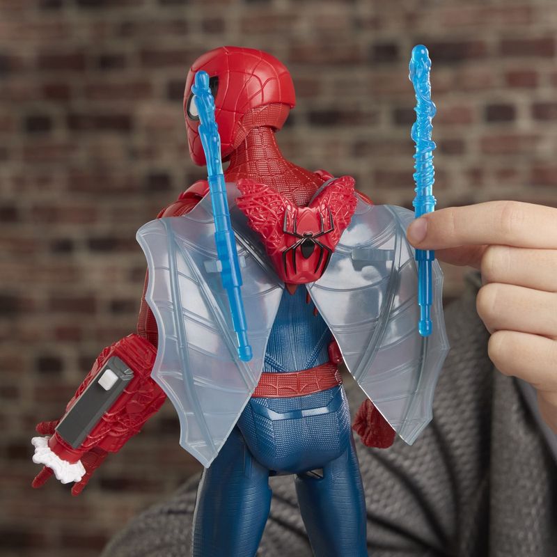 Jucarii, Copii si Bebe - Jucarii si jocuri - Figurine - Marvel Spider Man set de joaca echipamentul suprem al lui Spider Man cu figurina si accesorii - Infinity.ro