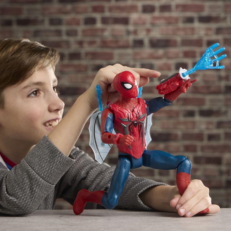 Jucarii, Copii si Bebe - Jucarii si jocuri - Figurine - Marvel Spider Man set de joaca echipamentul suprem al lui Spider Man cu figurina si accesorii - Infinity.ro