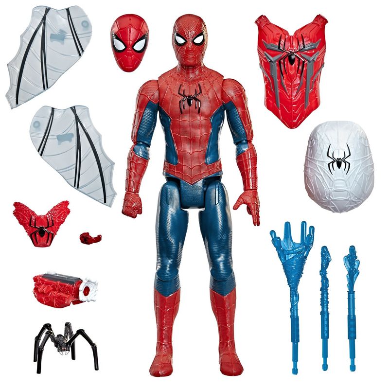 Jucarii, Copii si Bebe - Jucarii si jocuri - Figurine - Marvel Spider Man set de joaca echipamentul suprem al lui Spider Man cu figurina si accesorii - Infinity.ro