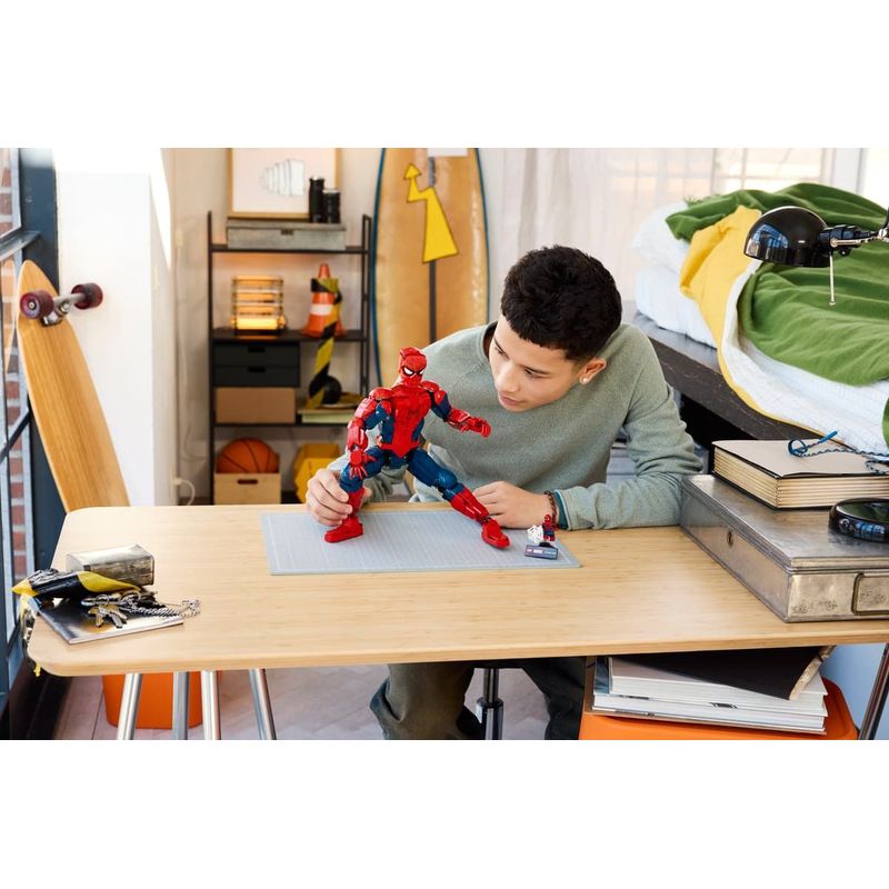 Jucarii, Copii si Bebe - Jucarii si jocuri - Figurine - LEGO Marvel Spiderman figurina erou omul paianjen 76346 - Infinity.ro