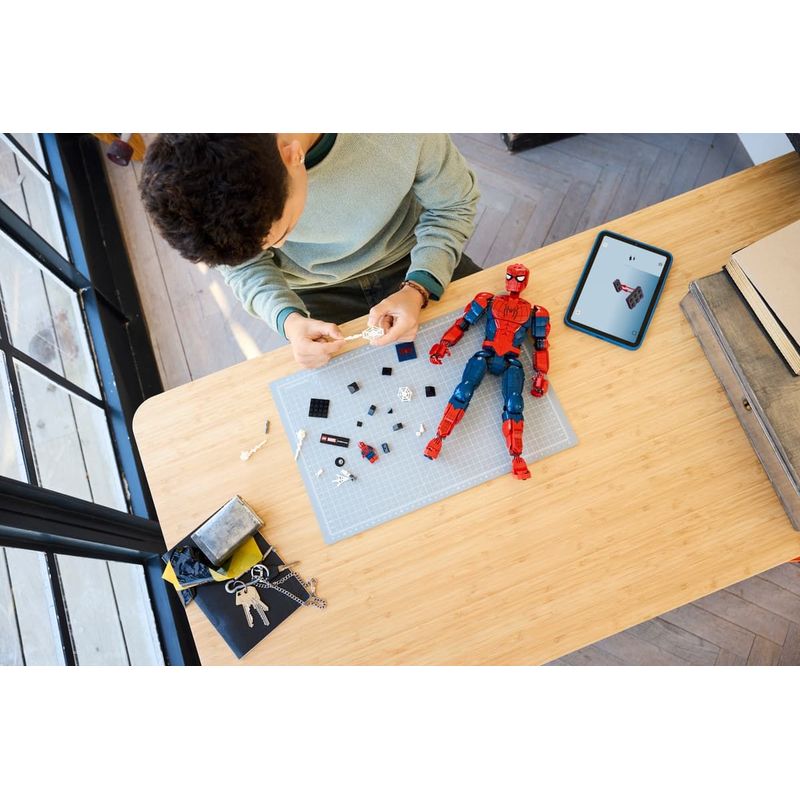 Jucarii, Copii si Bebe - Jucarii si jocuri - Figurine - LEGO Marvel Spiderman figurina erou omul paianjen 76346 - Infinity.ro