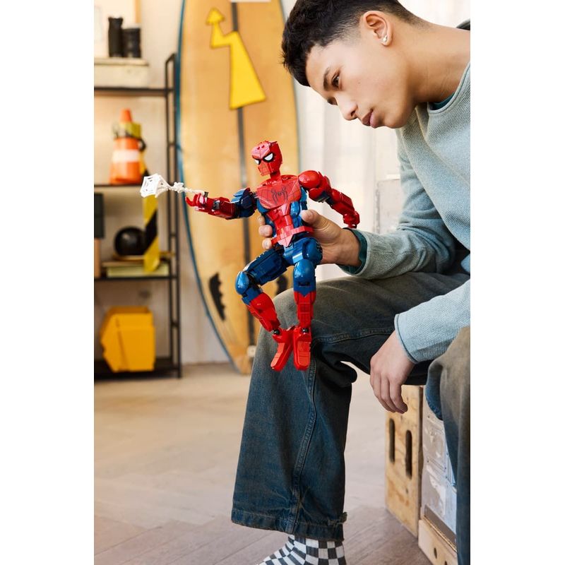 Jucarii, Copii si Bebe - Jucarii si jocuri - Figurine - LEGO Marvel Spiderman figurina erou omul paianjen 76346 - Infinity.ro