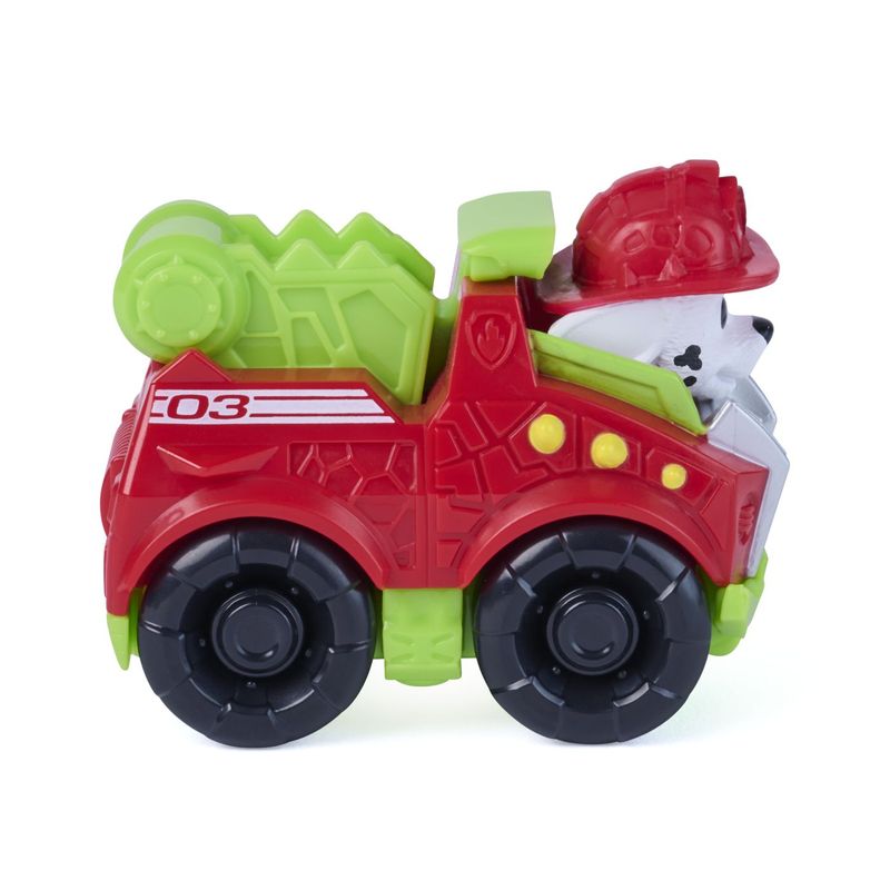 Jucarii, Copii si Bebe - Jucarii si jocuri - Figurine - Patrula catelusilor filmul cu dinozauri pup squad racers vehicul cu figurina marshall 6.5 cm - Infinity.ro
