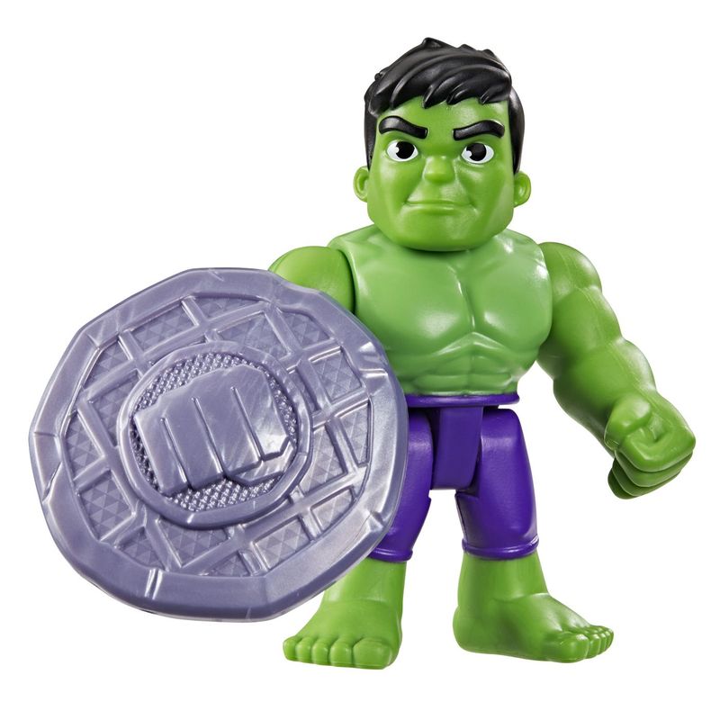 Jucarii, Copii si Bebe - Jucarii si jocuri - Figurine - Spidey si prietenii lui uimitori Marvel set figurina Hulk si accesorii - Infinity.ro