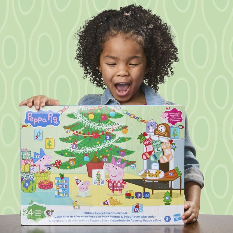 Jucarii, Copii si Bebe - Jucarii si jocuri - Jucarii & jocuri educative - Jocuri si jucarii educative - Peppa Pig calendarul de advent al lui Peppa si evie - Infinity.ro