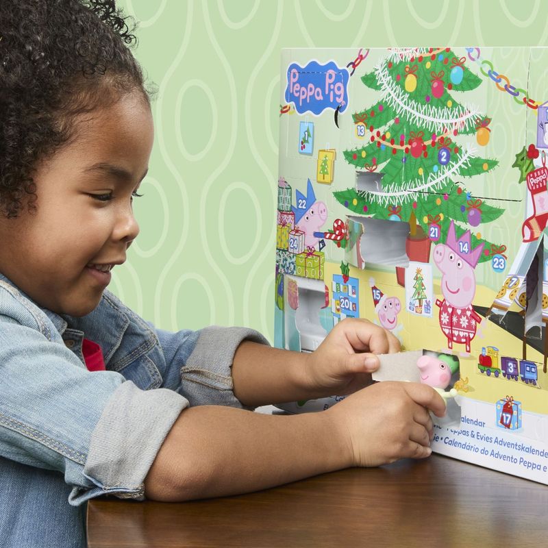 Jucarii, Copii si Bebe - Jucarii si jocuri - Jucarii & jocuri educative - Jocuri si jucarii educative - Peppa Pig calendarul de advent al lui Peppa si evie - Infinity.ro
