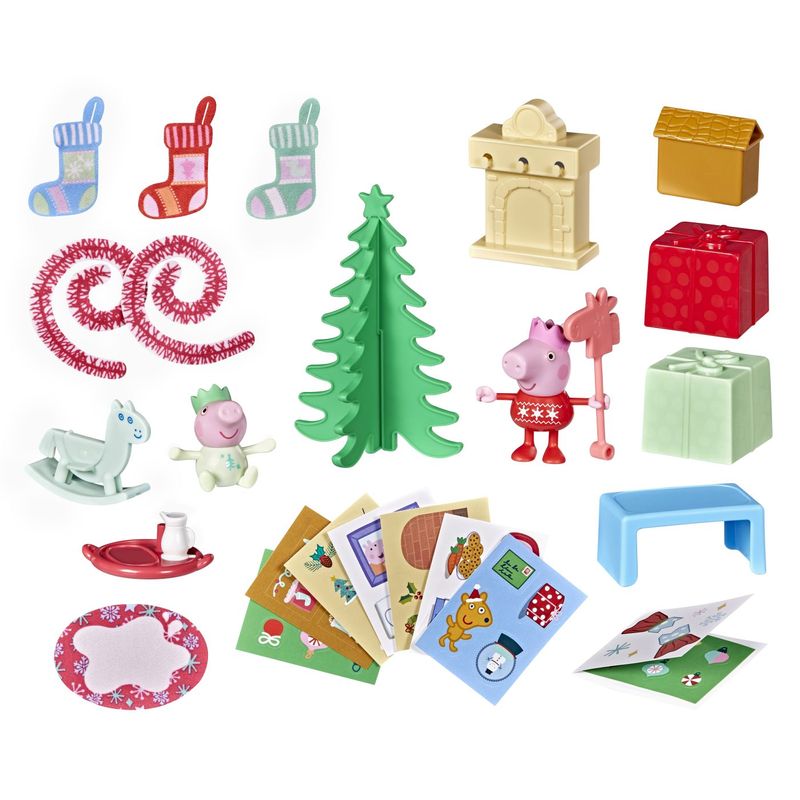 Jucarii, Copii si Bebe - Jucarii si jocuri - Jucarii & jocuri educative - Jocuri si jucarii educative - Peppa Pig calendarul de advent al lui Peppa si evie - Infinity.ro