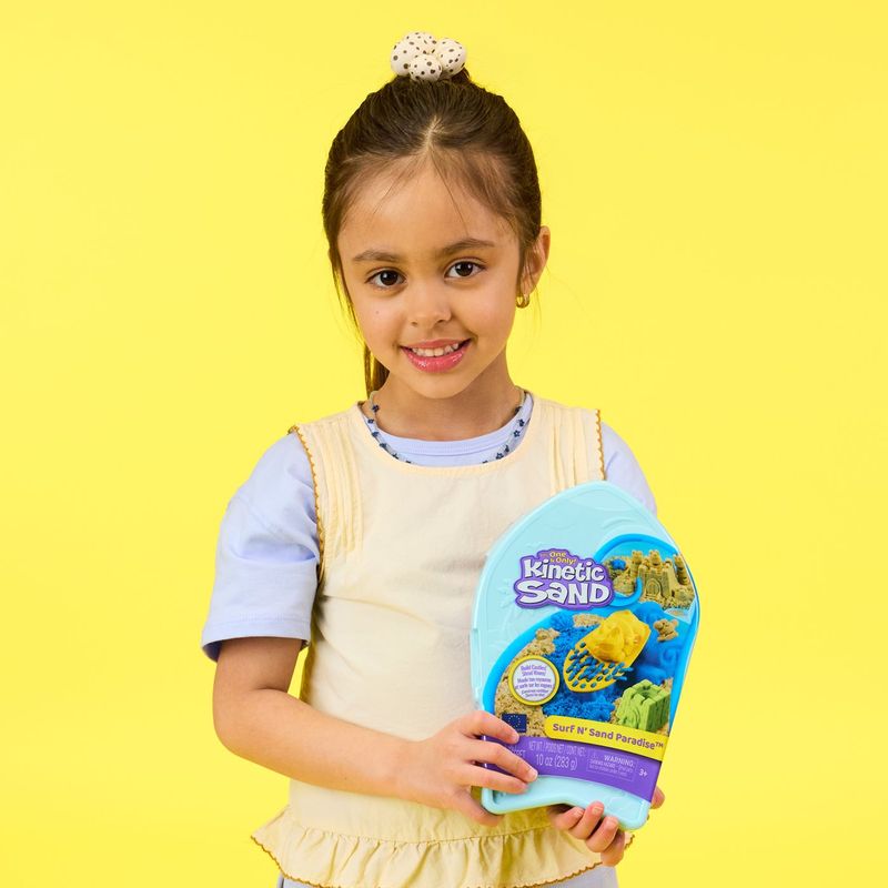 Jucarii, Copii si Bebe - Jucarii si jocuri - Jucarii & jocuri educative - Pasta, lut si nisip modelabil - Kinetic Sand set placa de surf - Infinity.ro