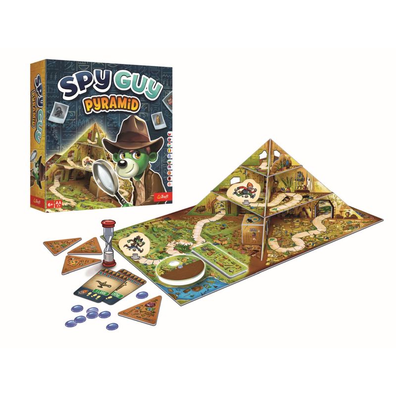 Jucarii, Copii si Bebe - Jucarii si jocuri - Jocuri si puzzle - Jocuri de societate - Joc detectivul spion piramida - Infinity.ro