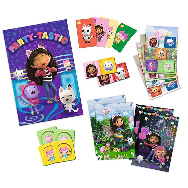 Jucarii, Copii si Bebe - Jucarii si jocuri - Jocuri si puzzle - Jocuri de societate - Trefl Gabbys Dollhouse Joc 8IN1 - Infinity.ro